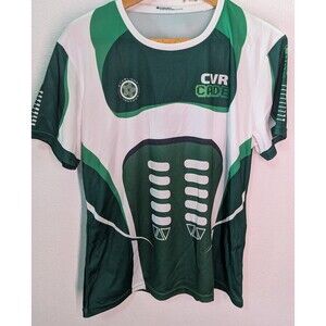 Starlight Jersey Green And White Women's Size 3XL (598)